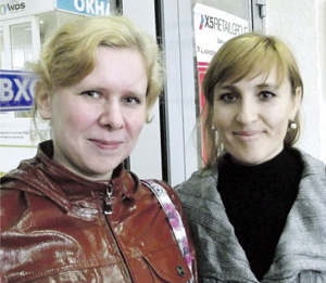Наталья Звонникова и Светлана Гузенко