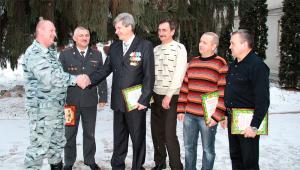 Семилукских воинов-интернационалистов поздравили и в городе, и в области