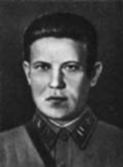 комиссар 150-го бомбардировочного авиаполка Михаил Анисимович Ююкин